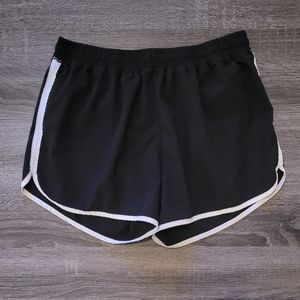 90 Degree Black Lined Shorts